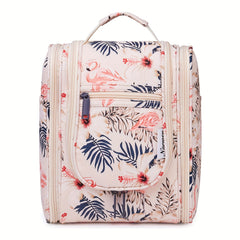 Hanging Toiletry Bag Women Large Travel Makeup Bag Organizer Bag with A PVC Compartment for Essentials Accessories Cosmetics Roomy Toiletries Bag Gift Best Toiletry Bag for International Travel Christmas Gifts