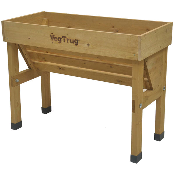 Vegtrug Cedar Wood 1M Wall Hugger Planter