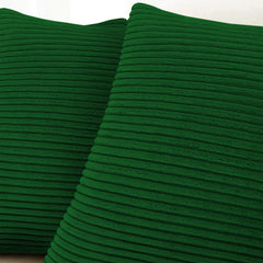 1pc Stripe Velvet Cushion Cover – Soft Luxury Cushion Case, Modern Textured Design, Machine Washable for Sofa & Bedroom Decor, Ideal Gift
