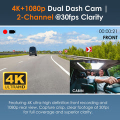 Rexing R316-2 Channel 4K Dash Cam