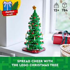 LEGO Christmas Tree Toy Building Set for 9 plus Year Old Boys & Girls, Collectible Festive Decoration for Home Decor, Encourages Imaginative Play, Family Crafts Activity, Gift Idea for Kids 40573