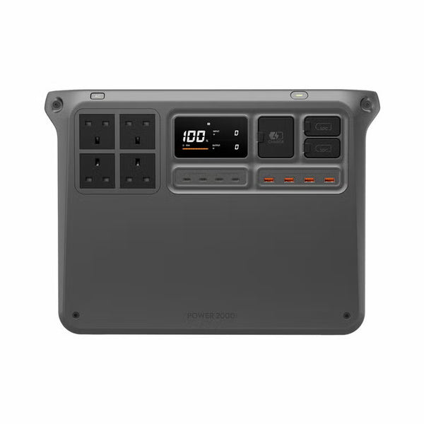 DJI Power 2000 Portable 2048Wh Power Station + 2048Wh Expansion Battery