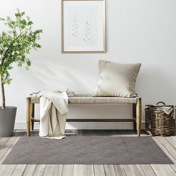 Multy Home Nova Floor Runner in Grey, 61 x 183 cm