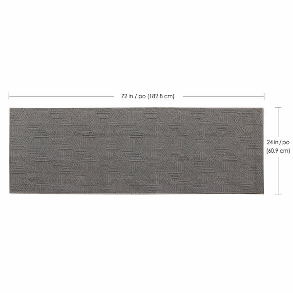 Multy Home Nova Floor Runner in Grey, 61 x 183 cm
