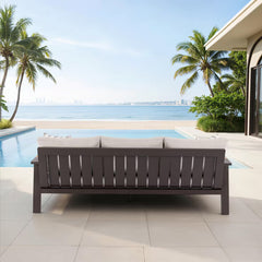 Mode Trenton 4 Piece Deep Seating Patio Set + Cover