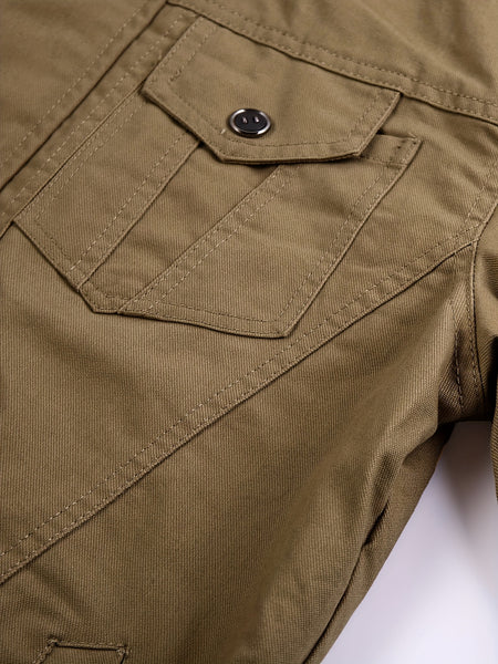Men's Tactical Jacket with Multiple Pockets, Practical Workwear Style Coat