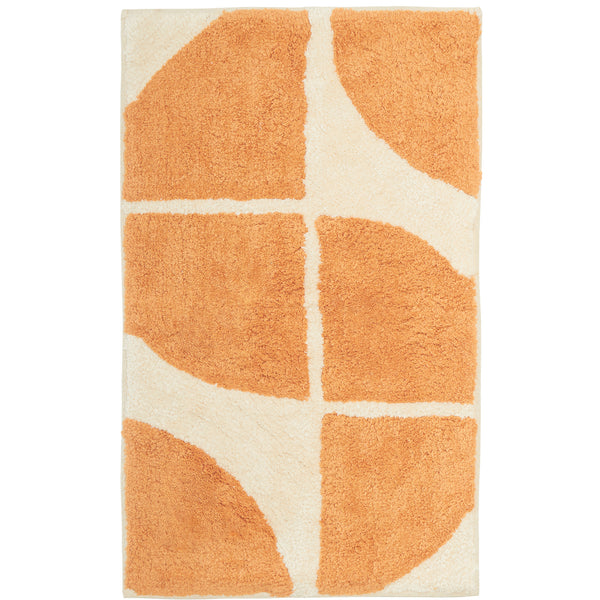 Stockholm Bath Mat with Non-Slip Backing – Super Soft, Water Absorbent, 100% Cotton Blend, Quick-Drying Bathroom Toilet Floor Rug, 50 x 8 cm