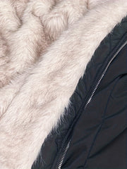 Autumn and Winter Women's Furry Jacket Coat