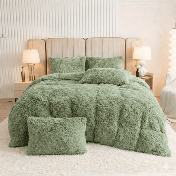 Teady bear Long Cord Microfiber Duvet Set | Hotel-Quality Comfort with Button Closure & Corner Ties | Machine Washable for Easy Care | Single, Double, King, Super King Sizes Available