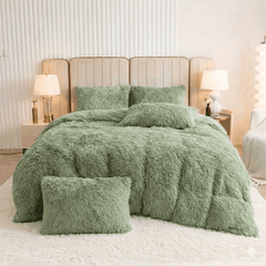 Teady bear Long Cord Microfiber Duvet Set | Hotel-Quality Comfort with Button Closure & Corner Ties | Machine Washable for Easy Care | Single, Double, King, Super King Sizes Available