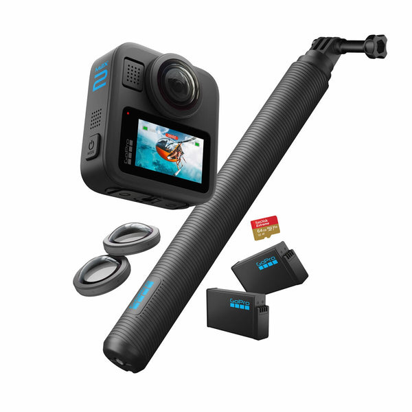Gopro MAX2 360 Action Camera & Accessories Bundle