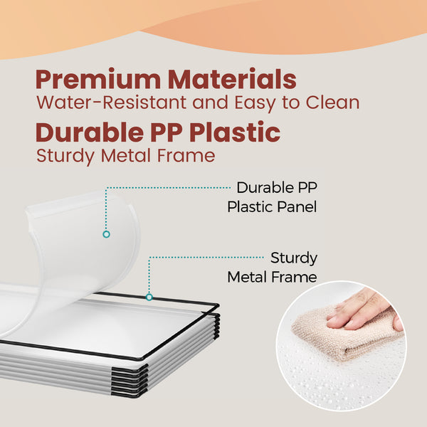 16-Cube Storage Unit, Shoe Rack, Stackable Cubes, Plastic Closet Cabinet, Wardrobe, with Doors, for Bedroom, Office, Easy to Assemble