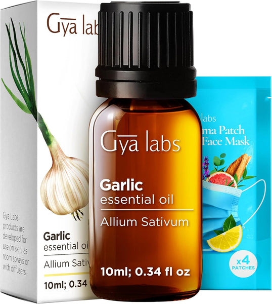 Gya Labs Rose Essential Oils for Skin - 100% Pure Natural Rose Oil for Face, Hair, Diffuser, Perfume & Candle Making Scent Aromatherapy (10Ml)