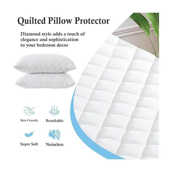 Hotel Quality 10cm Extra Thick Mattress Topper with Deep Fitted Elastic Corners – Luxury Mattress Topper for All Seasons and All Sizes Available: Single, Double, Small Double, King, and Super King