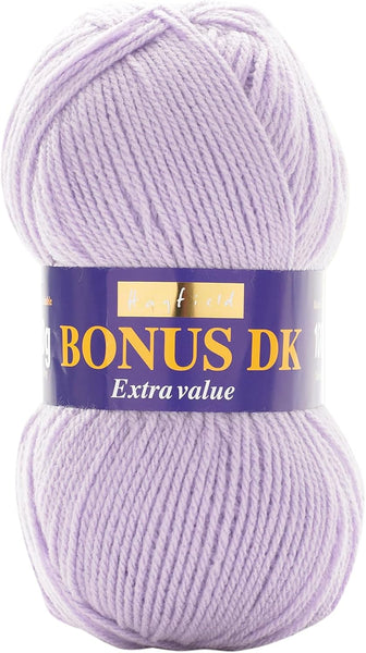 Sirdar Hayfield Bonus DK Double Knitting, White (961), 100G