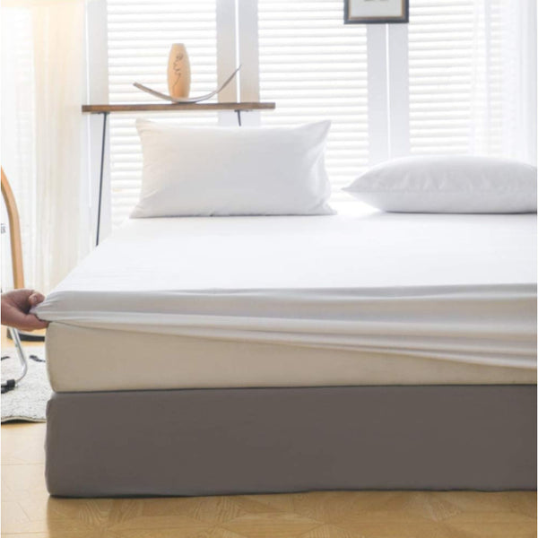 40 CM Extra Deep Fitted Sheets Single Double King Super King Size Bedsheets