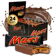 Mars Chocolate Full Cases Bulk Pack | Choose from Snickers, Twix, Maltesers, Bounty, Mars Bars & Skittles - 24-36 Packs Iconic UK Treats