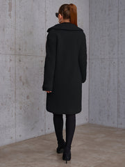 Long Solid Color Coat for Women for Autumn And Winter