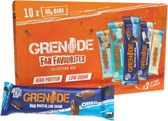 Grenade OREO Protein Bar - High Protein, Low Sugar, 12 X 60 G