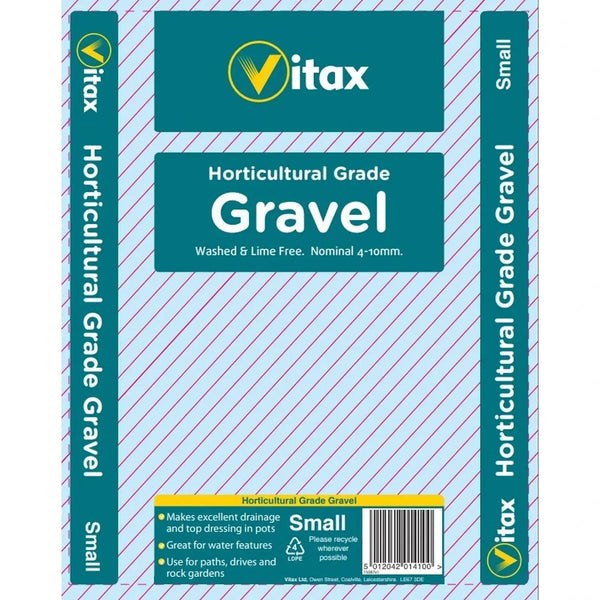 Vitax Decorative Garden Gravel Small Bag 4kg Multi-Purpose Landscaping, Pot Topping, and Drainage Stones
