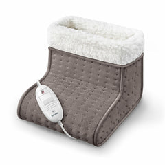Beurer FW20 Cosy Electric Heated Foot Warmer, Taupe