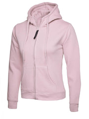 Uneek Clothing UC505 Ladies Classic Full Zip Hooded Sweatshirt - Double Fabric Hood | Brushed Lining, Casual Top for Women | Suitable for Everyday or Work Wear