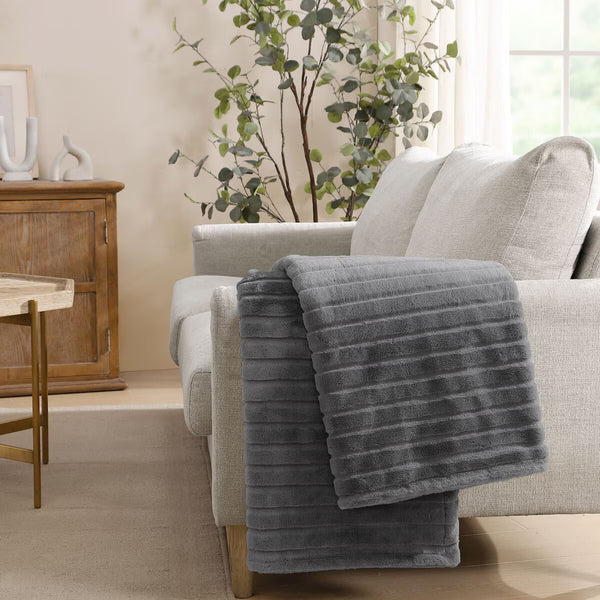 Jennifer Adams Luxe Reversible Throw Collection 152 X 178 Cm, in 3 Styles