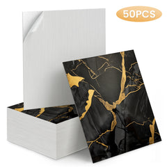 50pcs of 3D Marble Wall Tile Wallpaper, Self-Adhesive Foam Wall Panels, Perfect for Home Decor Wall Stickers. They Are Easy to Peel, Stick, Clean, And Cut, Making Them Ideal for Renovating Bathrooms