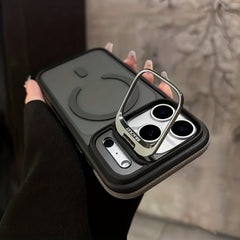Phone Case - Magnetic Phone Case with Anti-Slip Edge Support for Iphone 17 Promax/Pro/Air, 16 Plus, 15, 14 Pro Max, 13, 12 And Galaxy S22. Wireless Charging Protective Cover, Drop-Resistant Case, Shockproof Phone Case, Stylish Phone Cover