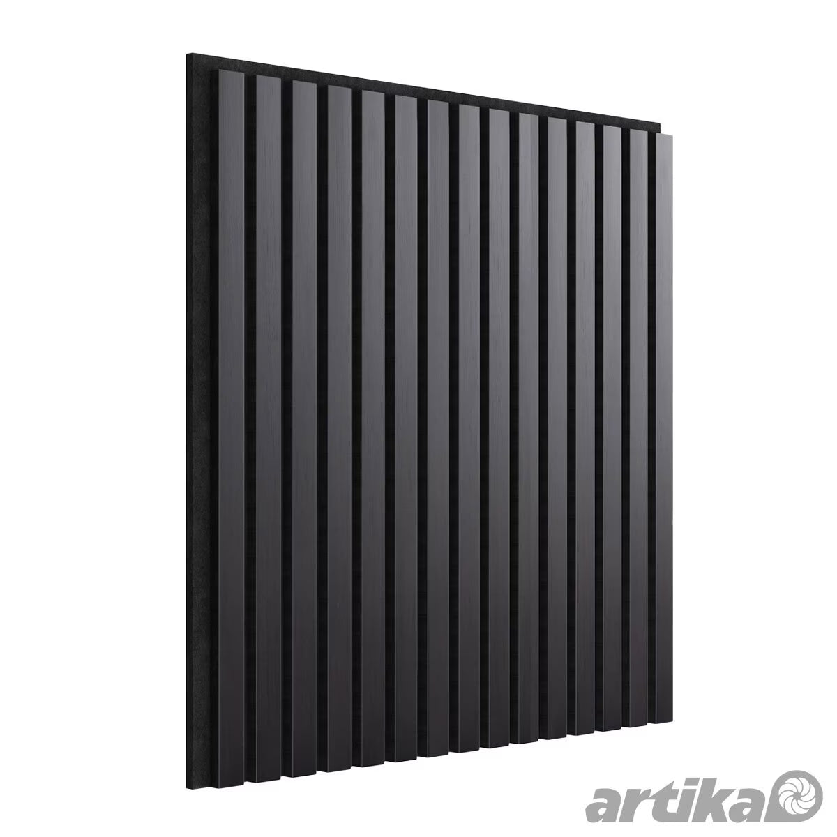 Artika Sonolok Acoustic Wall Panel Set in Black/ Black, 4 Pack