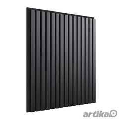 Artika Sonolok Acoustic Wall Panel Set in Black/ Black, 4 Pack