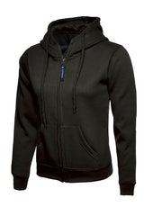 Uneek Clothing UC505 Ladies Classic Full Zip Hooded Sweatshirt - Double Fabric Hood | Brushed Lining, Casual Top for Women | Suitable for Everyday or Work Wear