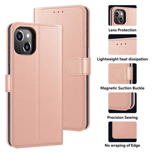 Luxury Case for iPhone 16 Pro Max Plus, 15 Pro Max Plus, 14 Pro Max Plus, 13 Pro Max mini, 12 Pro Max Mini, 11 Pro Max XS MAX XS X SE 8 Plus 7 Plus 6 6S PlusLeather Phone Case Cover, PU Faux Leather Wallet Book Folio Flip Magnetic Shockproof Case with Car