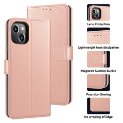 Luxury Case for iPhone 16 Pro Max Plus, 15 Pro Max Plus, 14 Pro Max Plus, 13 Pro Max mini, 12 Pro Max Mini, 11 Pro Max XS MAX XS X SE 8 Plus 7 Plus 6 6S PlusLeather Phone Case Cover, PU Faux Leather Wallet Book Folio Flip Magnetic Shockproof Case with Car