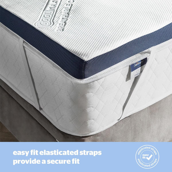 Silentnight Wellbeing Cool Touch Memory Foam Mattress Topper, King