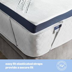 Silentnight Wellbeing Cool Touch Memory Foam Mattress Topper, King
