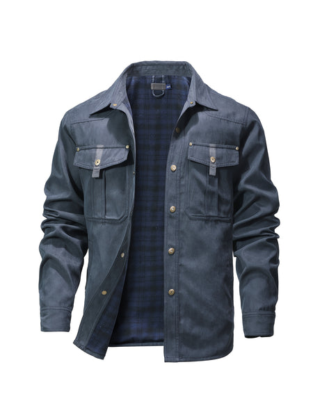Men's Casual Trendy Color Block Bomber Jacket - Zip-Up Streetwear Jacket