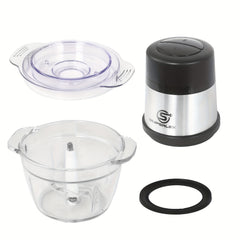 SUPERLEX Mini Chopper 300W Motor 6 Second Quick Mincing Dual Speed Control 1000ml Capacity One Touch Chop