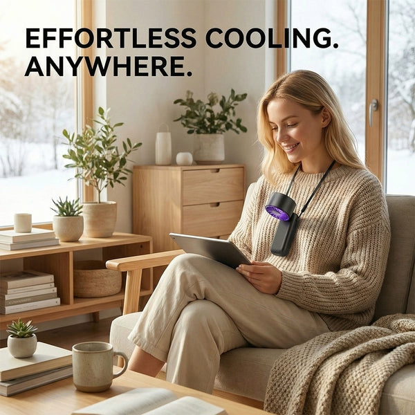 3-in-1 Rechargeable Handheld Fan with 120-Speed Control and LED Battery Indicator, Turbo-Powered Foldable Neck and Desk Fan for Instant Cooling, Portable USB Fan for Summer Camping Hiking Office and Daily Use
