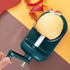 Apple Peeler, Vegetable Fruit Peeler Potato Peeling Machine Kitchen Peeling Tool for Cutting (Dark Green)