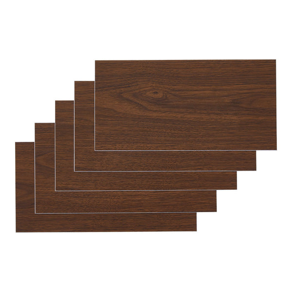 36pcs Self Adhesive Vinyl Flooring, 15X30cm Wood & & Stone Grain Effect Peel and Stick Floor Tiles, Waterproof Flooring Stickers for Home Office Bedroom Kitchen Living Room
