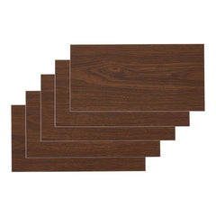 36pcs Self Adhesive Vinyl Flooring, 15X30cm Wood & & Stone Grain Effect Peel and Stick Floor Tiles, Waterproof Flooring Stickers for Home Office Bedroom Kitchen Living Room