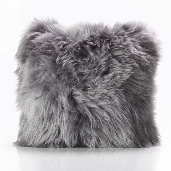 Bowron Single Sided Sheepskin Cushion, 35 X 35Cm in 7 Colours