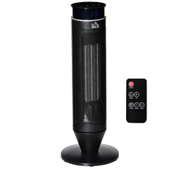 HOMCOM 1000W 3412 BTU Electric Tower Space Heater , Remote Included