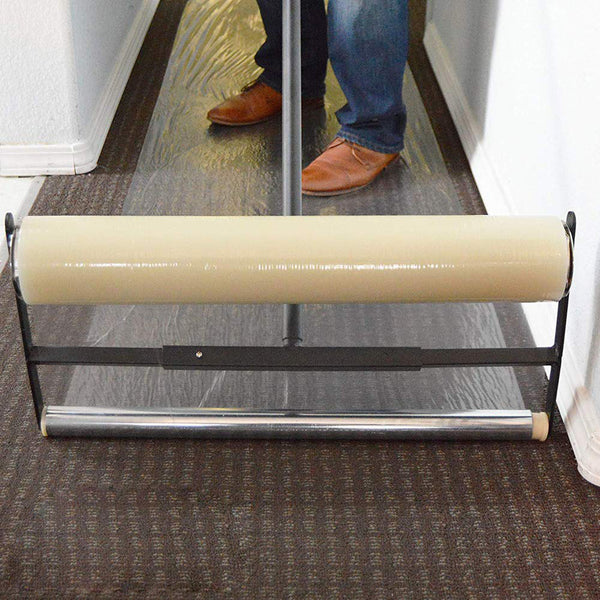 60cmX50/100m Carpet Floor Protection Floor Stairs Protection Film Protector Clear Cover Roll Self Adhesive Carpet