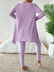 Autumn clothing, casual and elegant Women's three-piece set, stretch fabric, Women's loungewear, suitable for Christmas, holidays, dates, outdoor, beautiful Women's suit.
