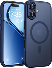 TOCOL Magnetic for Iphone 17 Pro Max Case 6.9-Inch, Compatible with Magsafe, Full Camera Protection, Built-In Magnetic Ring, Drop Protection Shockproof Translucent Matte Phone Cover