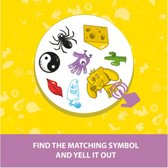 Asmodee | Dobble | Kids Card Game | Ages 6+ | 2-8 Players | 15 Minutes Playing Time