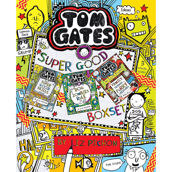 Tom Gates Refreshed X3 Book Collection