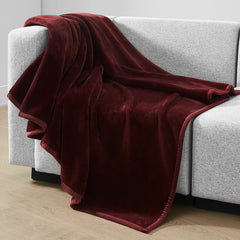 Coco Plush Throw in 4 Colors, 152 X 177 Cm